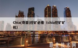 Chia - 奇亚挖矿必看（chia挖矿矿机）