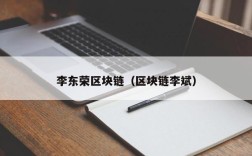 李东荣区块链（区块链李斌）