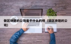 做区块链的公司是干什么的呀（搞区块链的公司）