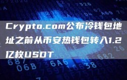 Crypto.com公布冷钱包地址之前从BIAN热钱包转入1.2亿枚USDT