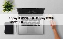 topay钱包安卓下载（topay支付平台官方下载）