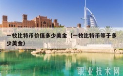 一枚比特币价值多少美金（一枚比特币等于多少美金）
