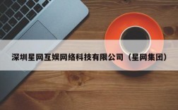 深圳星网互娱网络科技有限公司（星网集团）