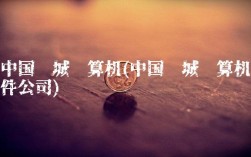 中国长城计算机(中国长城计算机软件公司)