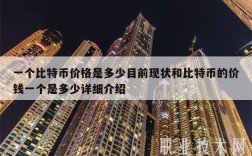 一个比特币价格是多少目前现状和比特币的价钱一个是多少详细介绍