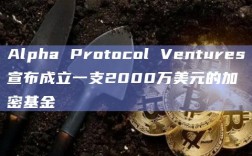 Alpha Protocol Ventures宣布成立一支2000万美元的加密基金