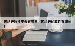 区块链软件平台有哪些（区块链的软件有哪些）