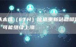 以太坊（ETH）价格重新站稳脚跟，可能继续上涨