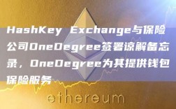 HashKey Exchange与保险公司OneDegree签署谅解备忘录，OneDegree为其提供钱包保险服务
