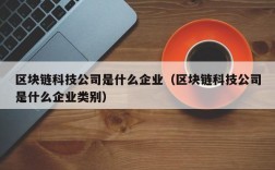 区块链科技公司是什么企业（区块链科技公司是什么企业类别）