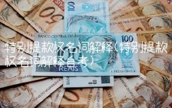 特别提款权名词解释(特别提款权名词解释自考)