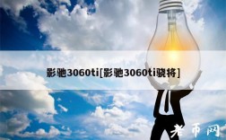 影驰3060ti[影驰3060ti骁将]