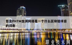 包含PHTM虫洞网络是一个什么区块链项目的词条