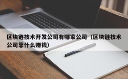 区块链技术开发公司有哪家公司（区块链技术公司靠什么赚钱）