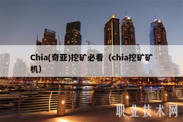 Chia - 奇亚挖矿必看（chia挖矿矿机）-图1