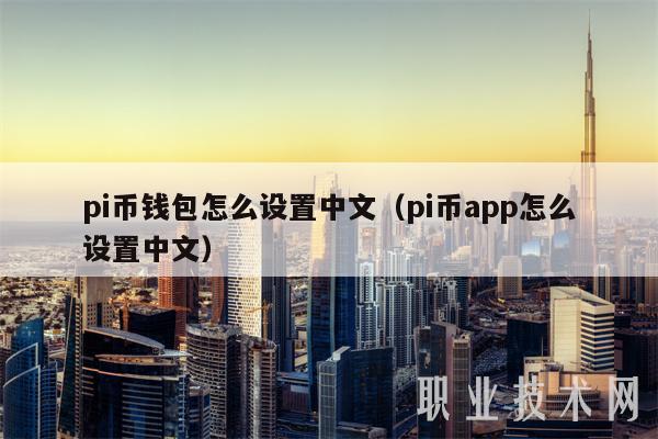 pi币钱包怎么设置中文（pi币app怎么设置中文）-图1