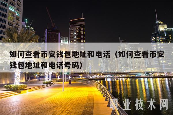 如何查看币安钱包地址和电话（如何查看币安钱包地址和电话号码）-图1