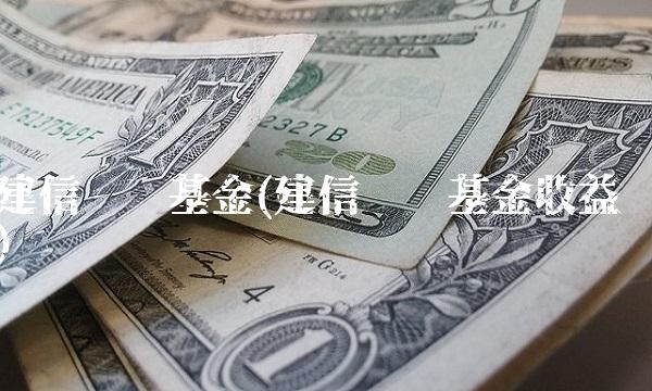 建信货币基金(建信货币基金收益)-图1
