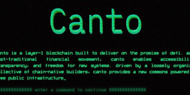 新公链CANTO生态 完全去中心化 免费DB 算稳币NOTB等-图1