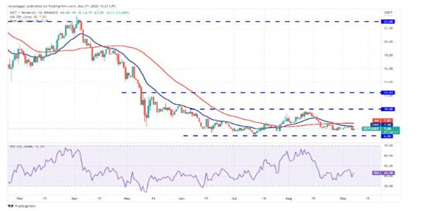 2022价格分析：BTC、BTH、BNB、RP、ADA、SOL、DOGB、DOT、MATIC、SHIB-图9