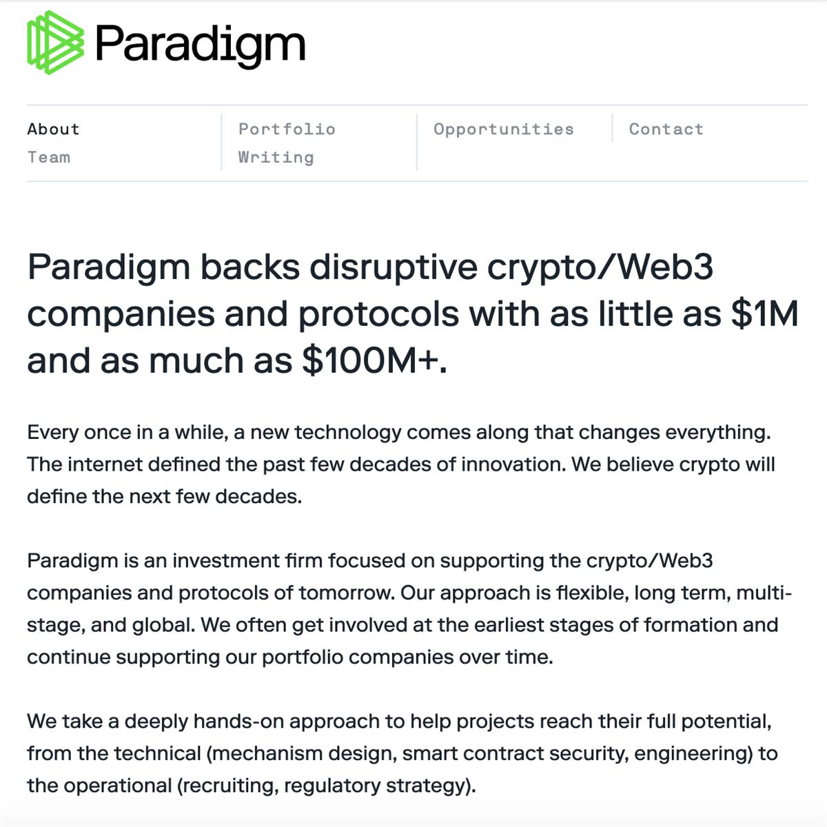 Paradigm删除官网加密货币表述，加入AI热潮，这家顶级加密VC也要顺势而为？-图1