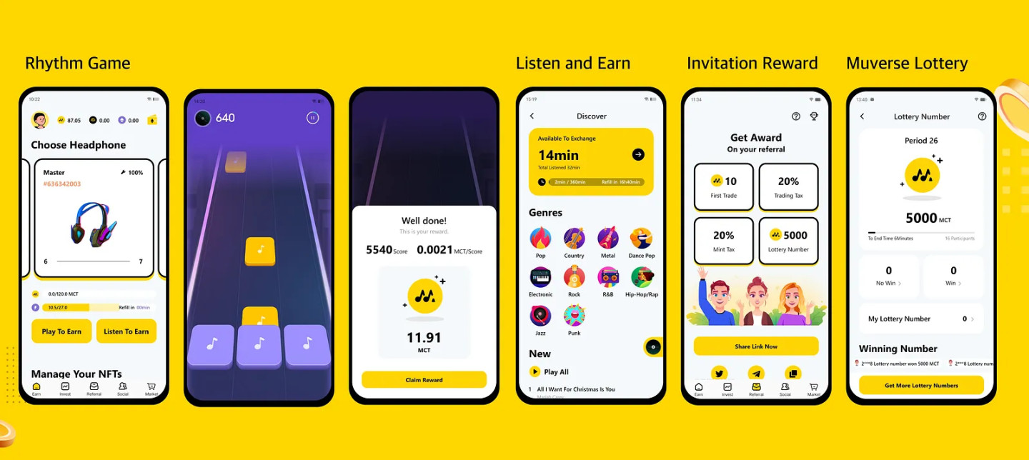 项目研报丨音乐 NFT 交易平台和多合一应用Muverse-图4
