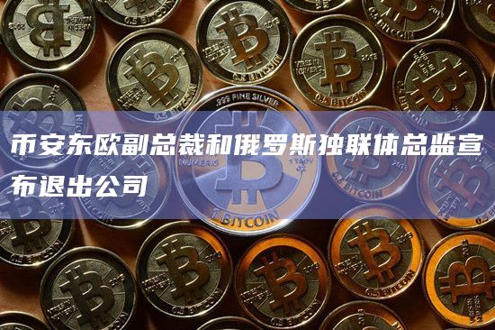 币安东欧副总裁和俄罗斯独联体总监宣布退出公司-图1