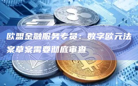 欧盟金融服务专员：数字欧元法案草案需要彻底审查-图1