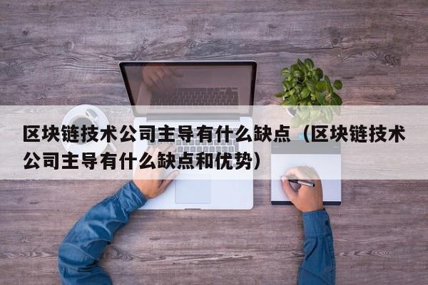 区块链技术公司主导有什么缺点（区块链技术公司主导有什么缺点和优势）-图1