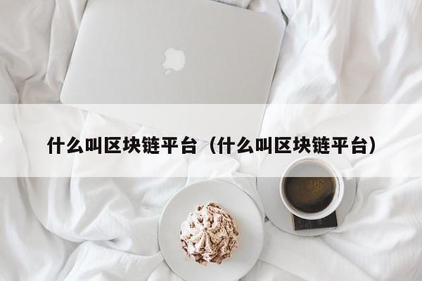什么叫区块链平台（什么叫区块链平台）-图1