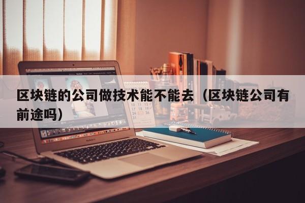 区块链的公司做技术能不能去（区块链公司有前途吗）-图1