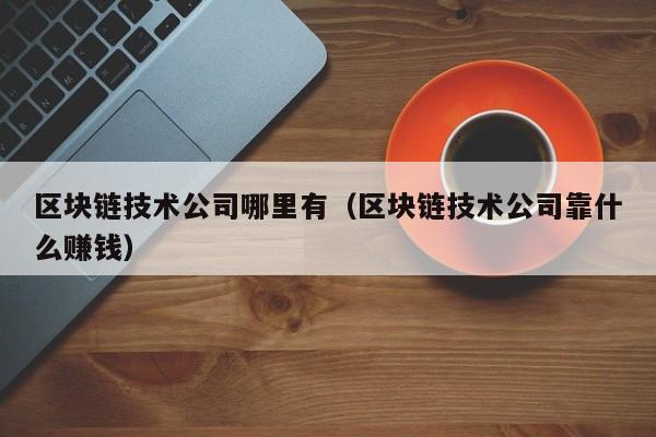 区块链技术公司哪里有（区块链技术公司靠什么赚钱）-图1