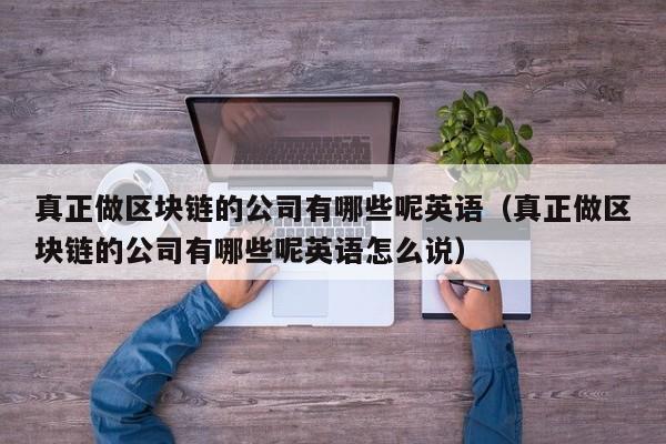 真正做区块链的公司有哪些呢英语（真正做区块链的公司有哪些呢英语怎么说）-图1