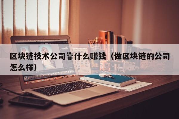 区块链技术公司靠什么赚钱（做区块链的公司怎么样）-图1