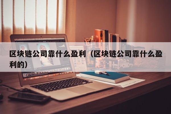 区块链公司靠什么盈利（区块链公司靠什么盈利的）-图1