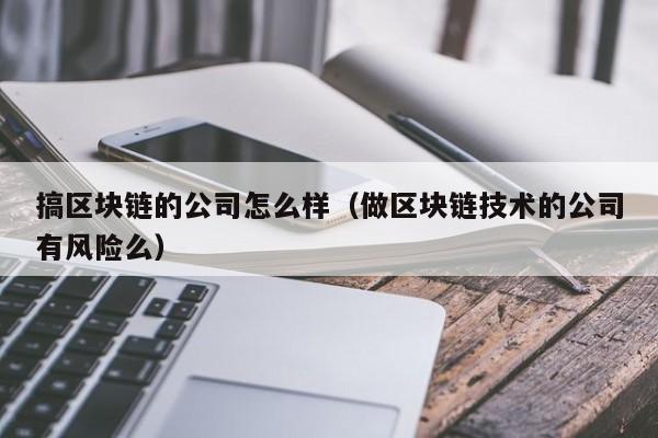搞区块链的公司怎么样（做区块链技术的公司有风险么）-图1