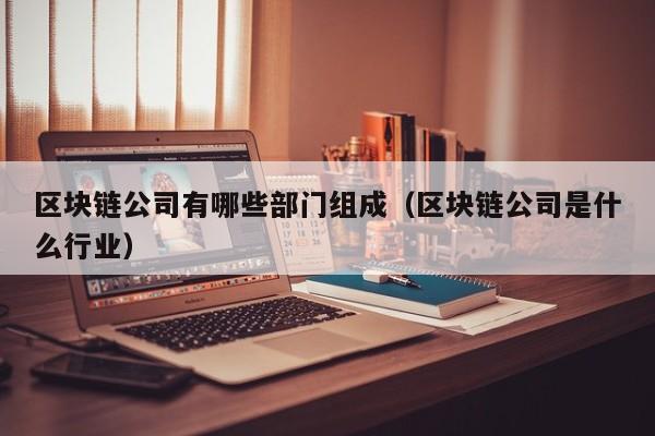 区块链公司有哪些部门组成（区块链公司是什么行业）-图1