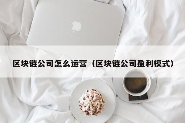 区块链公司怎么运营（区块链公司盈利模式）-图1