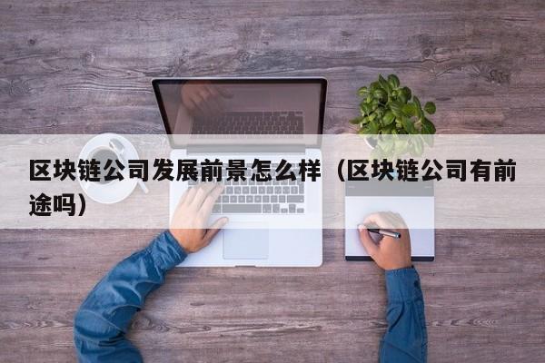 区块链公司发展前景怎么样（区块链公司有前途吗）-图1