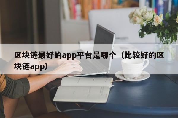 区块链最好的app平台是哪个（比较好的区块链app）-图1