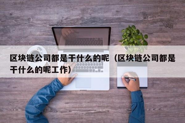 区块链公司都是干什么的呢（区块链公司都是干什么的呢工作）-图1