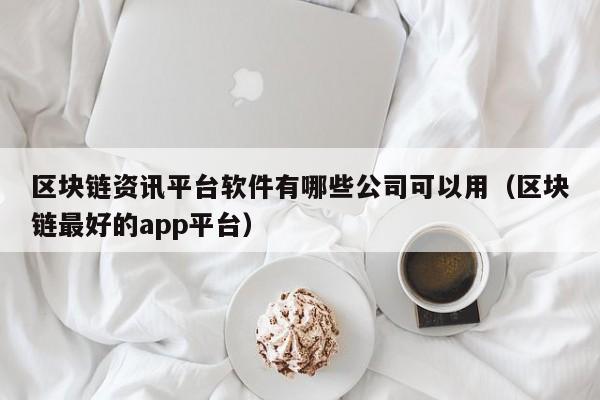 区块链资讯平台软件有哪些公司可以用（区块链最好的app平台）-图1