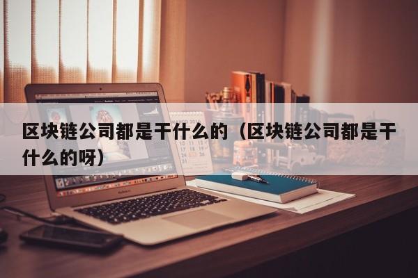 区块链公司都是干什么的（区块链公司都是干什么的呀）-图1