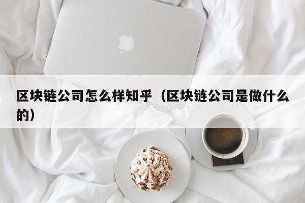 区块链公司怎么样知乎（区块链公司是做什么的）-图1