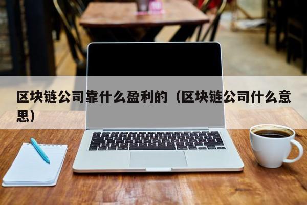 区块链公司靠什么盈利的（区块链公司什么意思）-图1