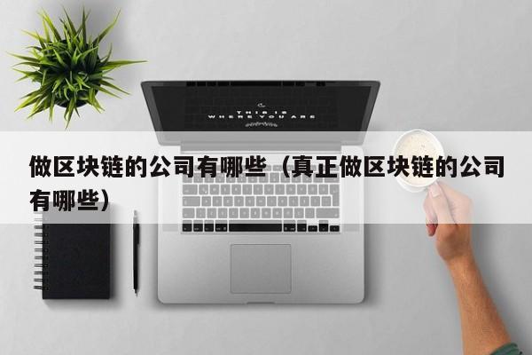 做区块链的公司有哪些（真正做区块链的公司有哪些）-图1