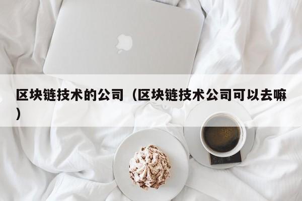 区块链技术的公司（区块链技术公司可以去嘛）-图1