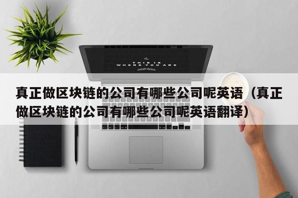真正做区块链的公司有哪些公司呢英语（真正做区块链的公司有哪些公司呢英语翻译）-图1
