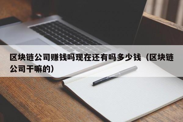 区块链公司赚钱吗现在还有吗多少钱（区块链公司干嘛的）-图1